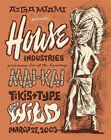 House Industries poster